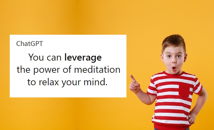 Leverage is a commonly used ChatGPT word