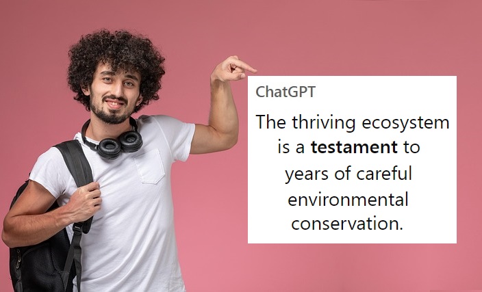 Testament is an overused ChatGPT word